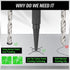 SWANLAKE 4-Piece Nail Setter and Center Punch Set.
