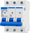 Baomain Mini Circuit Breaker NXB-63 D63 AC 400V 63Amp 3 Pole DIN Rail Mounting for Motor Protection