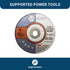 Benchmark Abrasives - 3" Type 1 Aluminum Oxide Thin Cut Off Wheel, 25 Pack for Metal Cutting and Grinding