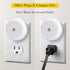 6 Pack KINUR Night Light, LED Night Lights Plug into wall with Dusk to Dawn sensors, Plug in Night Lights for Kids