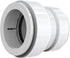 Keeney Insta-Plumb 1-1/2 in. Push Fit to Connect Marvel Trap Adapter, White