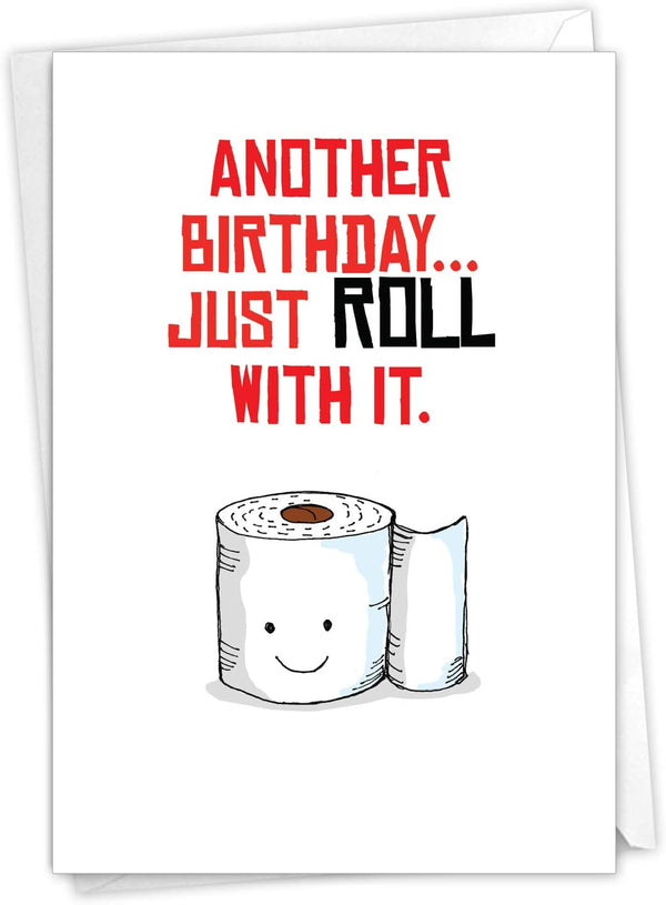The Best Card Company Funny Birthday Puns Card - Hilarious 5x7 with Envelope Included