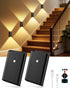 Rechargeable Motion Sensor Wall Sconce Set of 2 5000mAh Wireless Battery Operated