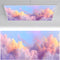 seewan Fluorescent Light Covers for Ceiling Lights-Magnetic,2pcs,Geometric & Stained Glass Designs for Ceiling