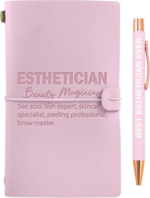 InnoBeta Esthetician Gifts for Women, Journal Pen Set for Aestheticians on Birthday,