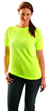 OccuNomix LUX-300-04XL Classic Standard High Visibility Short Sleeve 100% Pre-Shrunk Cotton T-Shirt with Pocket, Non-ANSI, X-Large, Lime (High Visibility)