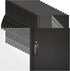Teling 48 Pcs Clear Report Covers with Clip, Plastic Presentation Folders for Classroom Business Files (Black)