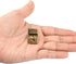 50 Packs Set 50 50 50-Bronze Table Desk Top Fasteners with Screws Bronze Heavy Duty Z Table Top Connectors Table