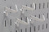 Wall Control Slotted Hook Pack, 3-1/2in Reach Curved Tip for Pegboard and Tool Board - White