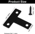 20 1.57 1.57 Inch Bonsicoky Stainless Steel T Bracket Corner Brace, Pcs x Corner Braces, Sturdy Flat Angle Brackets