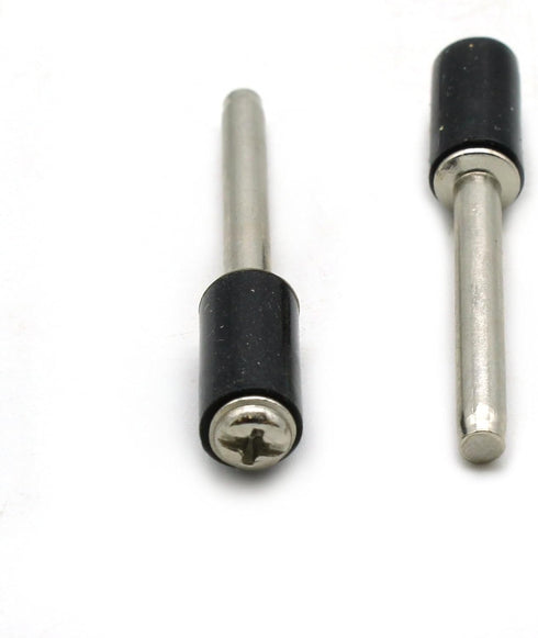 TEMO 10 pc Rubber Mandrel Sand Drum Holder, 1/4 Inch, 1/8 Inch Shank for Dremel Rotary Tools