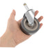 2pcs Totority Rolling Cart Wheels Suitcase Wheel Spare Parts Quiet Caster for Shopping Cart