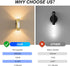 Set 2, 3 Dimmable, Battery Operated Wall Sconce of Magnetic Stick on Wall Lights Motion Sensor Night Lights Indoor