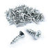 POWERTEC #6 x 5/8" Wood Screws – 100 PCS Zinc-Plated Self-Tapping Phillips Screws for Crafts and Wood