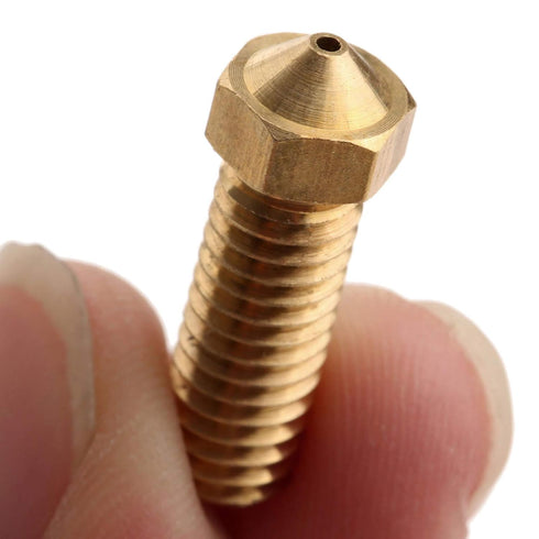 Dophee Volcano Nozzle 3D Printer Extruder Print Head + Heater Block Kit, 0.6/0.8/1/1.2mm