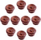 DubMag Wooden Door knobsDrawer knobs 10PCS Farmhouse Style Wooden Knobs Wood Drawer Shoe