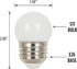 Westinghouse 5511220 S11 White LED Light Bulb, 1 Watt (10 Watt Equivalent), Medium Base, 4 Pack