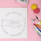 Handcrafted Home Sweet Home Desk Address Seal Embosser for Oklahoma - Custom