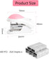 NEBURORA Mini Effortless Desktop Stapler, 400 Standard 26/6 Staples, 2-24 Sheet Capacity, Cute Gift
