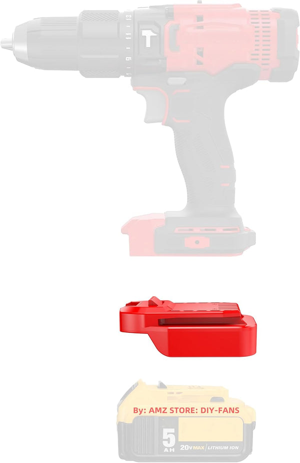 Adapter Only Fits Craftsman V20 (NOT Old 20v) Cordless Tools for Dewalt 20v MAX XR Platform