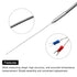 MECCANIXITY K Type Thermocouple Temperature Sensor Probe, 1x100mm with 6.6ft Wire for 0 to 1000°C