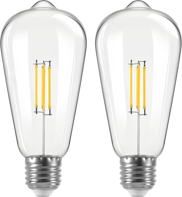 LED Light Bulbs, 3V 2W Low Voltage DC, 3000K Warm White E26