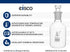 EISCO Labs 250ml Reagent Glass Bottle - Wide mouth with Stopper by EISCO
