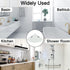 1 SAYAYO Glass Corner Shelf for Wall, Tempered Floating Glass Shelves for Bathroom Pcs, Clear
