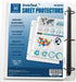 Sheet Protectors - 50 Sheets 4 mils Strong Extra Heavyweight Clear Top Load 8.5 x 11 Inch for 3 Ring Binder