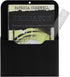 Black Magnetic File Holder - Pocket Organizer for Office Supplies, Magnetic Paper Holder Storage