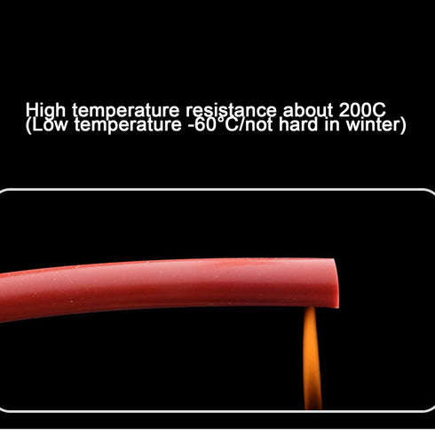 REJNHO 5m 3 5mm) Pure Silicone Hose - Flexible Gas & Water Pipe for Home Brewing and Winemaking(Length *