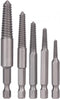 5pcs Broken Head Screw Extractor Tool Kit for Damaged Bolts Removal