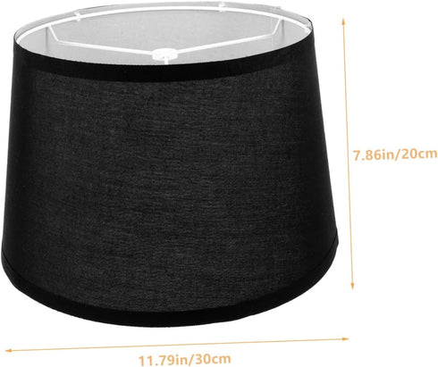 E27 Holibanna Fabric Lamp Shade Decorative Cloth Lampshade for Table Desk and Floor Lamps Easy to Install Replacement