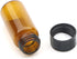 JIUWU 5ml Liquid Sample Glass Bottles Vials Screwcap Brown Lab Collection Container, Pack of 10