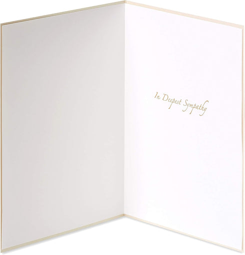 Papyrus Sympathy Card (Deepest Sympathy)