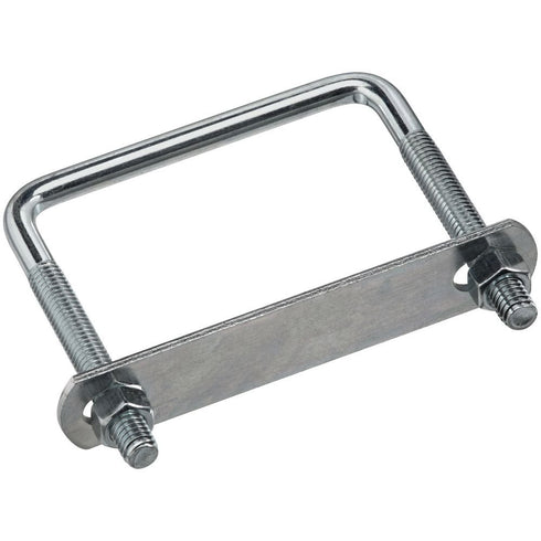 National Hardware N244-996 2192BC Zinc Plated Lumber Size Square U Bolt, 3/8" x 3-5/8" x 4"