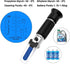 VGVGV -50~0C 30-35% Brix Refractometer, Hand Tester Tool Engine Fluid Glycol Antifreeze Freezing Point Car Battery
