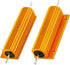 Dahszhi 100W Wirewound Resistor, 2 Ohm Aluminum Power Metal Shell Case, 2pcs