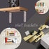 10 4x4 Inch 90 Pcs L Bracket Corner Braces Heavy Duty Stainless Steel Shelf Brackets, Degree Wall Hanging Support Joint