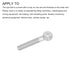Shoulder Swing Lifting Bolt (M16x110mm) 1Pcs, 304 Stainless Steel Eye Bolts for Home Renovation, Silver