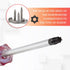T25 178mm/ 7") Bonsicoky Torx Security Screwdriver with Magnetic Tip Plastic Grip, Torx Screwdriver for Computer