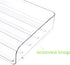 Tomorotec Desk Letter Tray Set, A4 Size Clear PET Stackable Document Organizer, Office Desktop File Holder (4X Portrait)