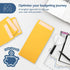 MOS #7 Coin Envelopes - 3-1/2" x 6-1/2" Gold Self-Seal Coin Envelopes #7 (550 Count) for Budgeting and Savings
