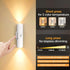 HIDEZHI (4, 7-Color) Rechargeable Smart LED Motion Sensor Ambient Light, Rechargeable Dynamic RGB LED Wall Lamp