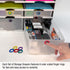 TierDrop Desktop Organizer Storage Drawers - Clear the Clutter and Keep Desk Accessories Organized (Set of 2)