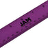 JAM PAPER Strong Aluminum Ruler - 12 Inch Metal Ruler with Non-Skid Cork Backing - Purple Metallic