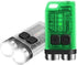 BORUIT V3 Mini Powerful Keychain Flashlights with Red UV Blue Light,High Lumens
