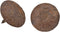 10 Pack 1" Small Round Head Clavos Decorative Nails Rusted Handmade Rustic
