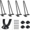SMARTSTANDARD 9 Inch Heavy Duty Hairpin Furniture Legs, Metal Home DIY Projects