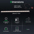 A1 BIQU Panda Lux Compatible with Bambu-Lab LED Light Strip Easy Installation High Brightness Light Bar